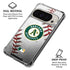 MLB Oakland Athletics Game Ball Pixel 9/9 Pro Clear Case
